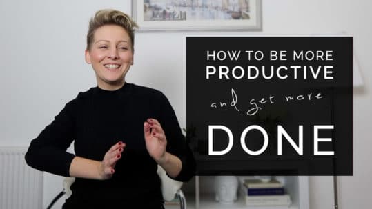 How to be more productive and get more done