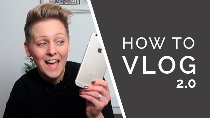 How to vlog course cover 2.0