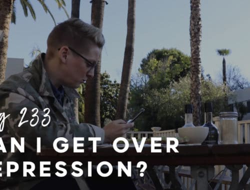 How to get over depression