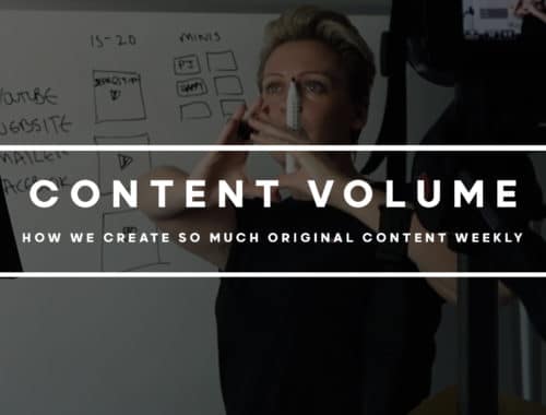How to create lots of content