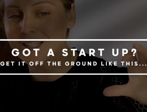 How to get your start up off the ground