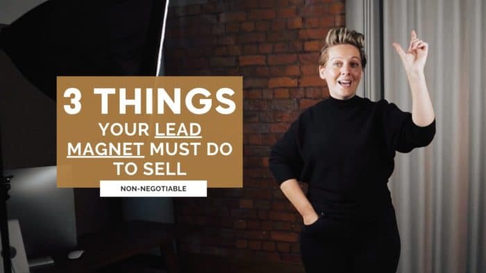 How to build a lead magnet online business sales